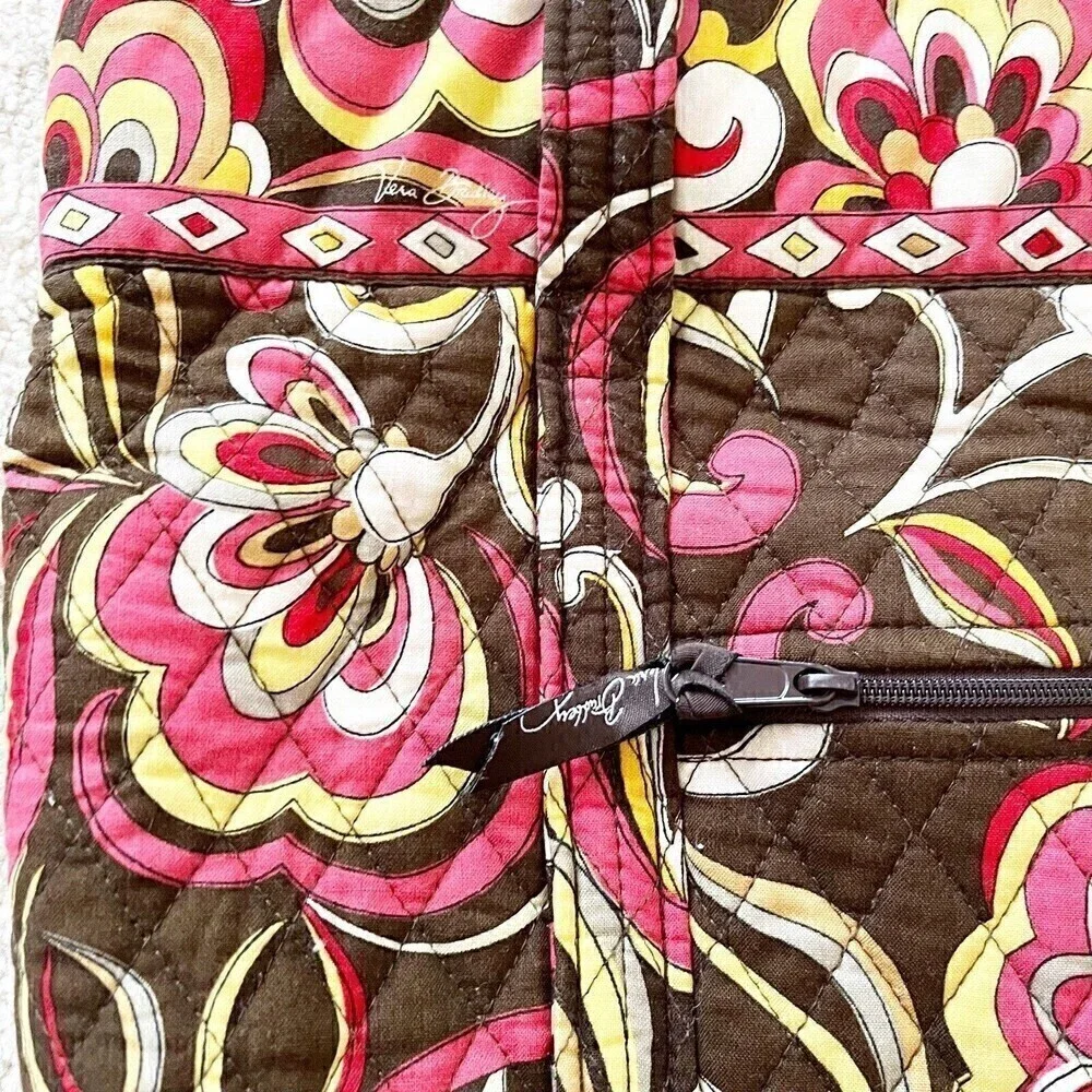 Vera Bradley Puccini Tote Bag Toggle Closure Travel Quilted Packable Lightweight